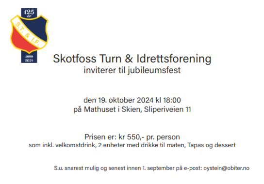 125 års jubileumsfest
